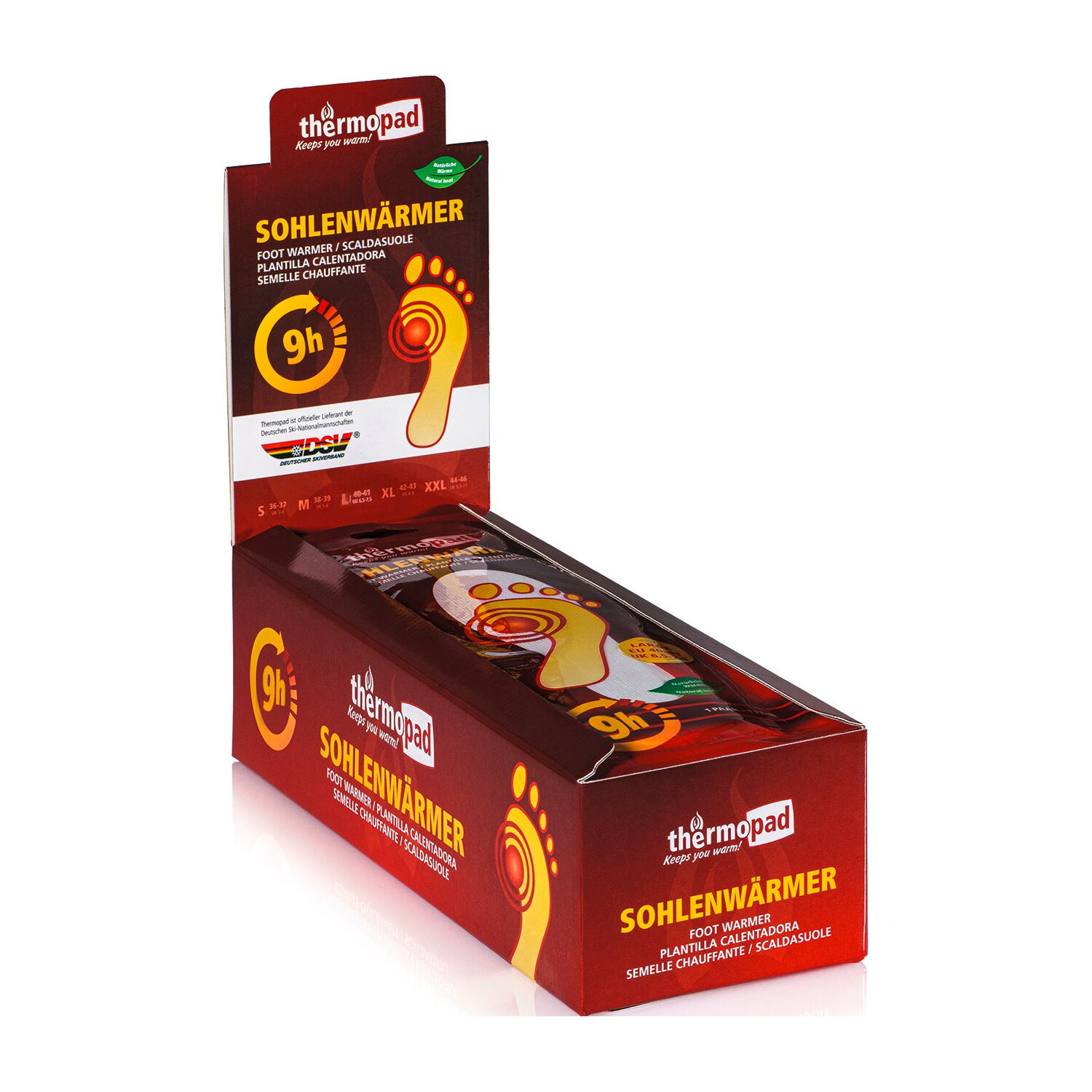thermopad Sohlenwärmer Einlegesohle – Ansicht 2