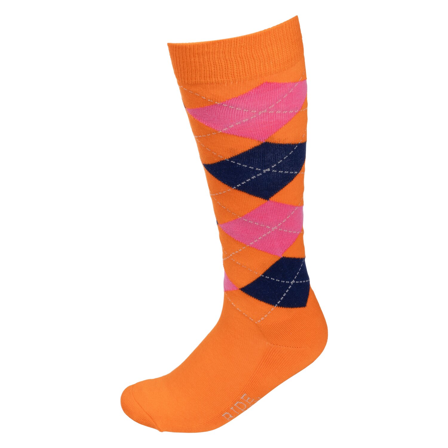 RIDE now Kniestrümpfe mit Rautenmuster – Ansicht 1