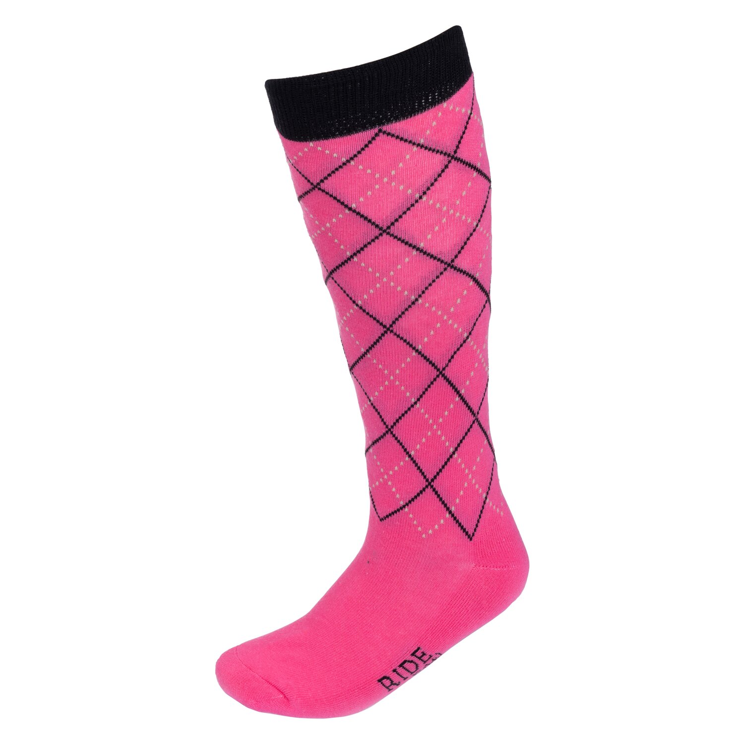 RIDE now Kniestrümpfe mit feinem Rautenmuster – Ansicht 1