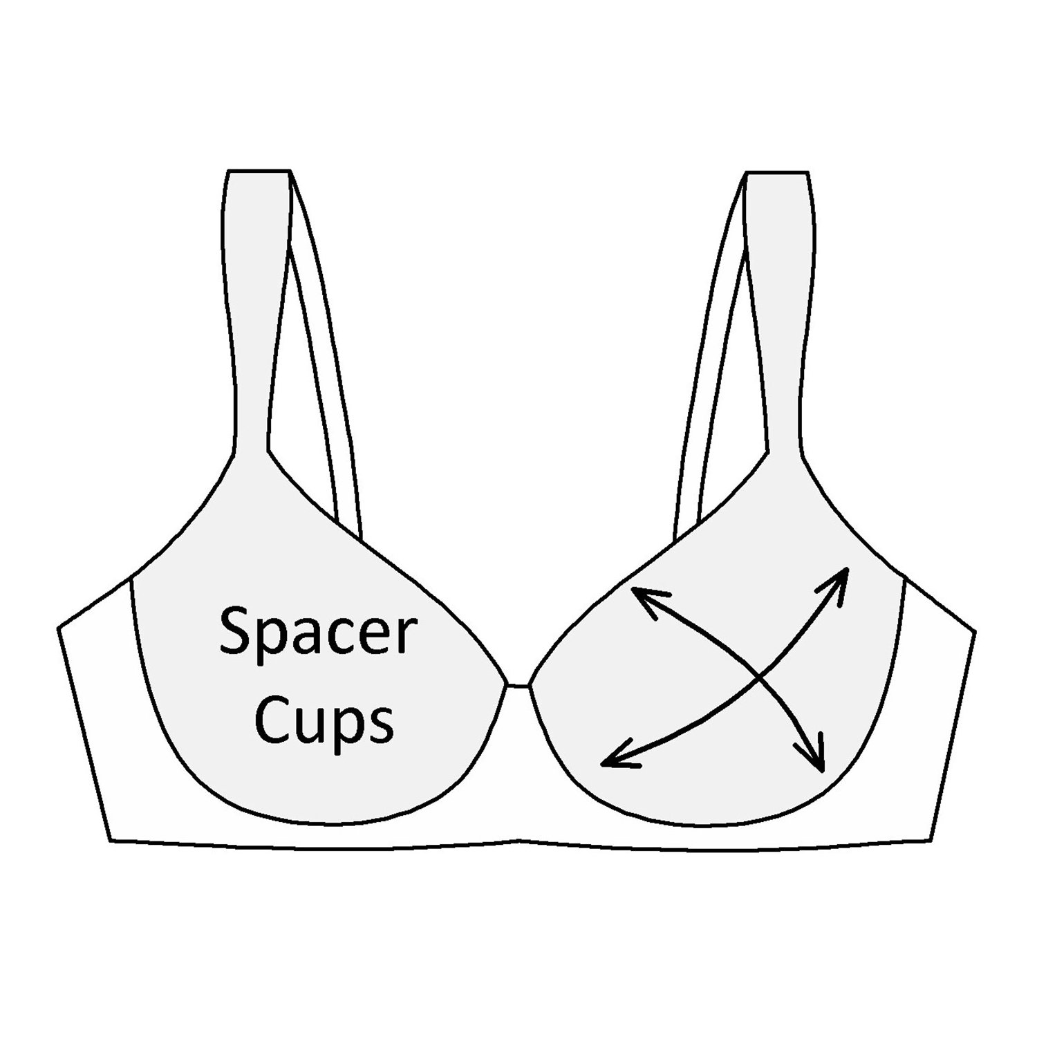 VIANIA Sport-BH Goldie High Function – Ansicht 2