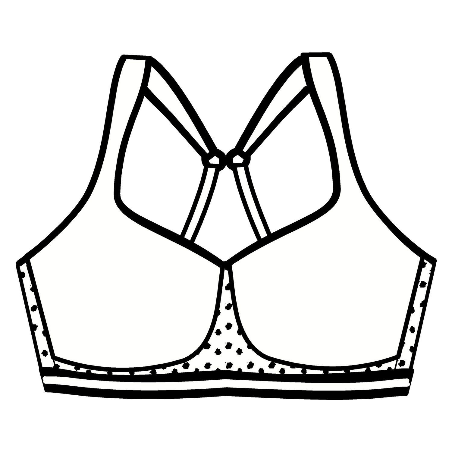 VIANIA Sport-BH Goldie High Function – Ansicht 3