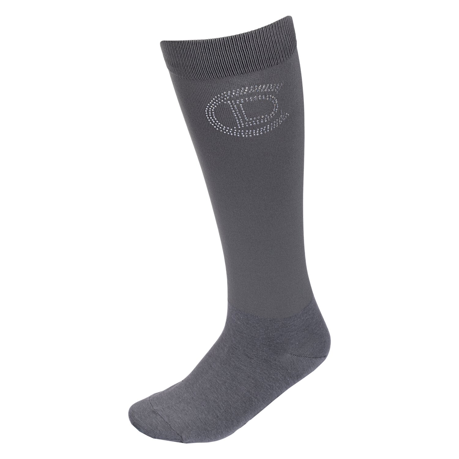 Cheval de Luxe Thinsocks mit Glitzerlogo – Ansicht 2