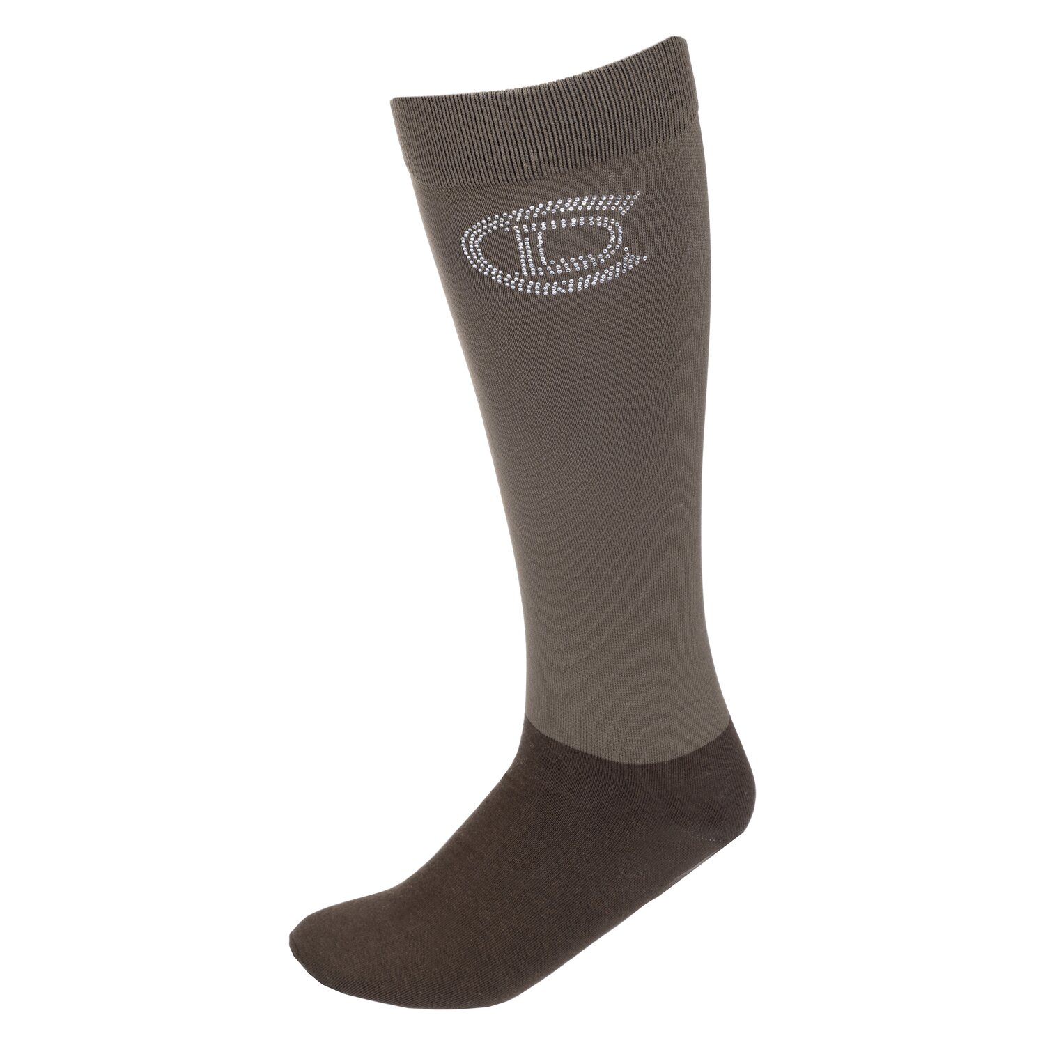 Cheval de Luxe Thinsocks mit Glitzerlogo – Ansicht 4