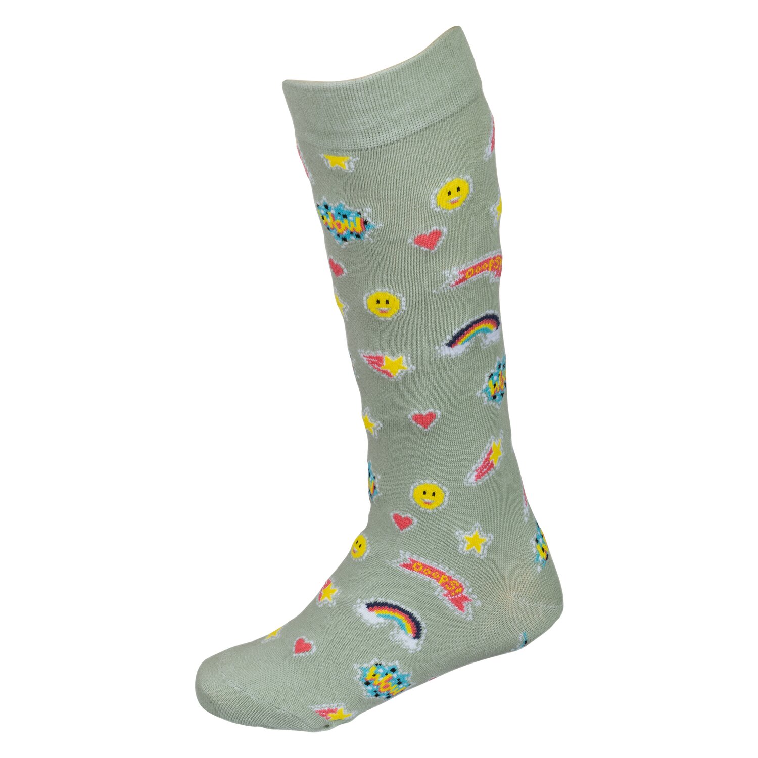 black forest kids Kinder-Kniestrümpfe mit Allovermuster – Ansicht 1