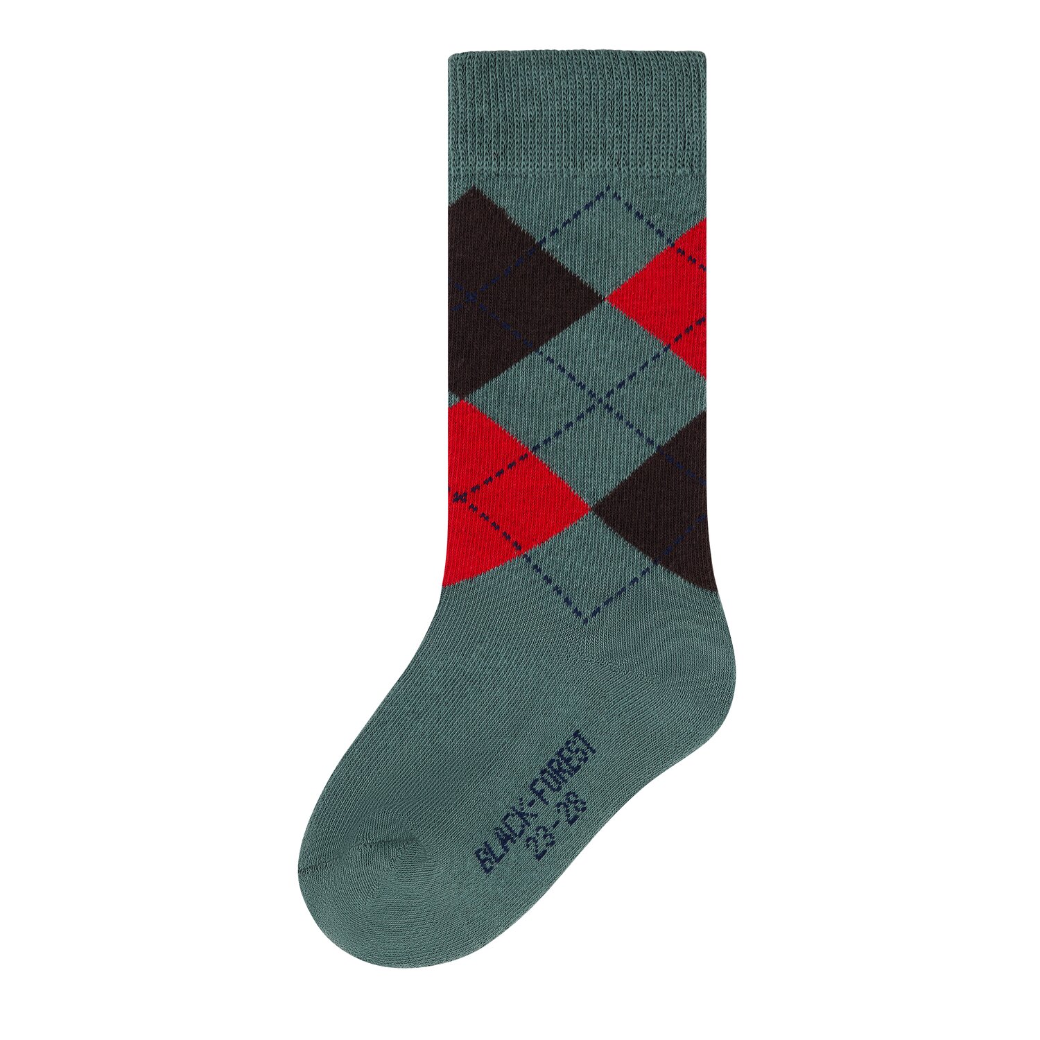 black forest kids Kniestrümpfe mit Karomuster &ndash; Ansicht 2