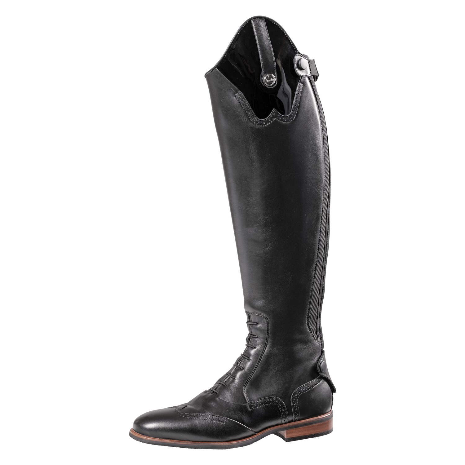 Loesdau Reitstiefel Porto Jump Soft Lack – Ansicht 1
