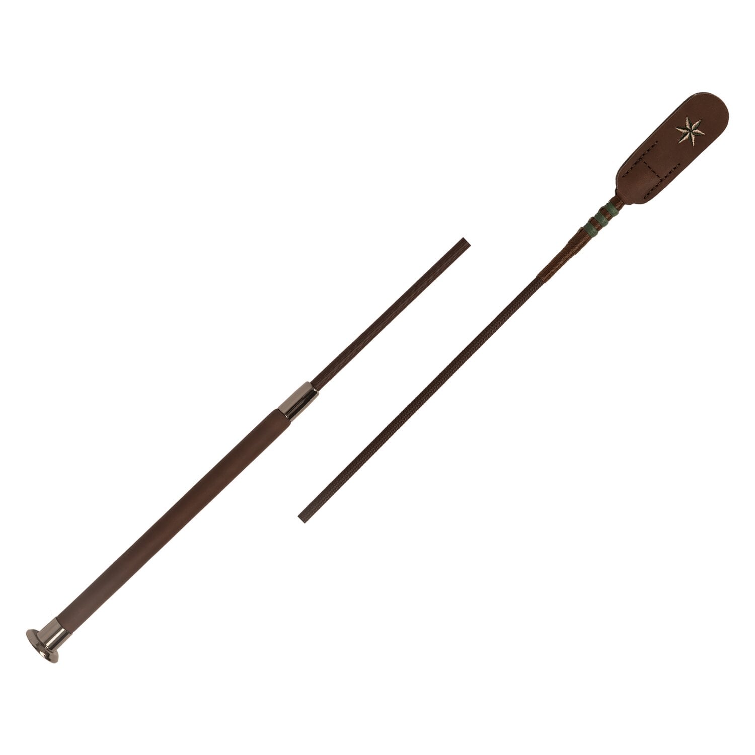 VELARI Dressurgerte Guidance mit Ledergriff &ndash; Ansicht 1