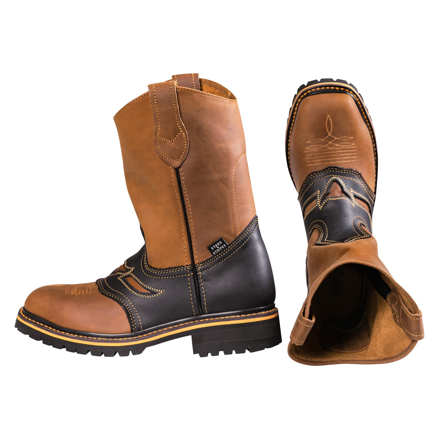 STARS & STRIPES Westernstiefel Workerboot WB-32 – Ansicht 2