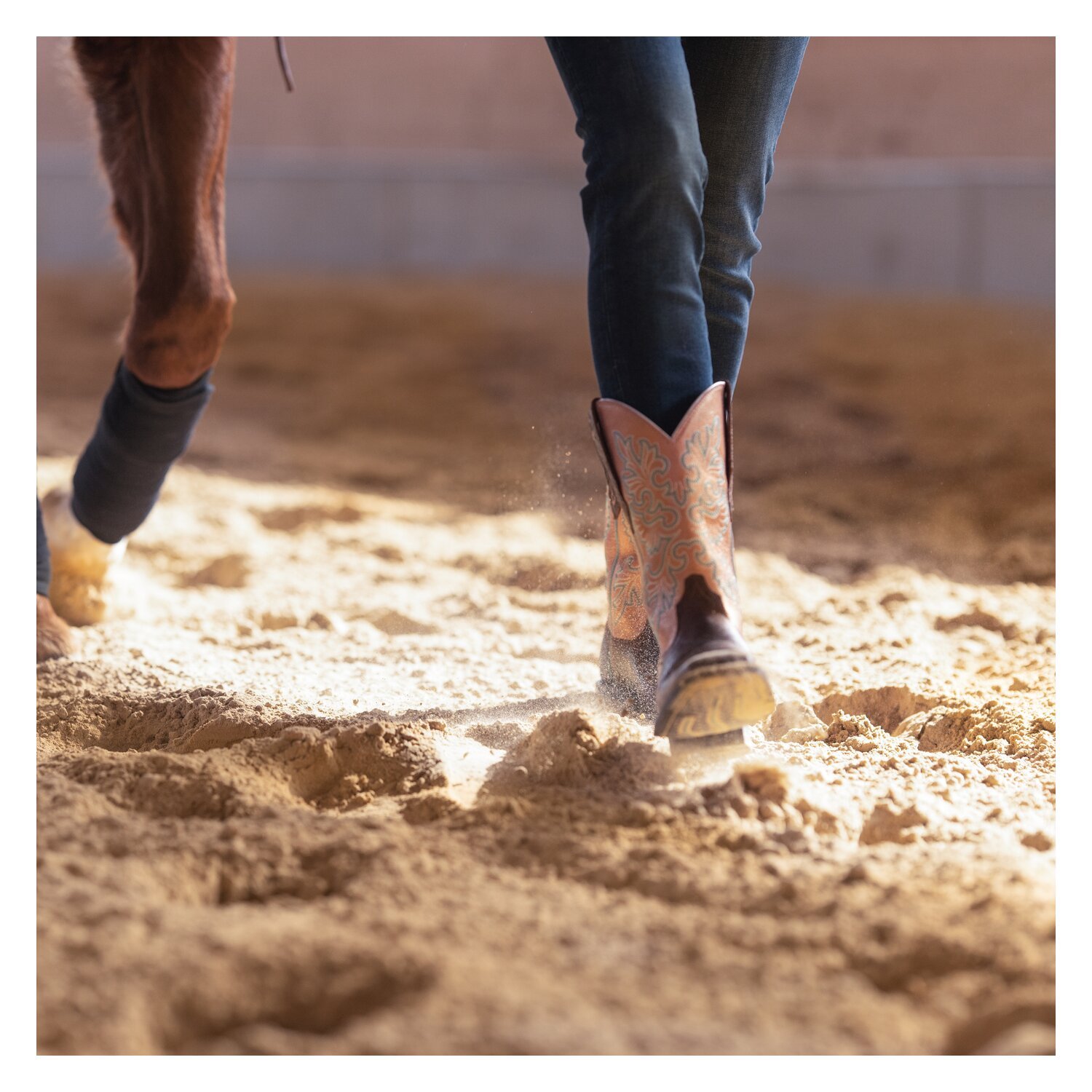 ARIAT Westernstiefel Round Up Wide Square Toe – Ansicht 5