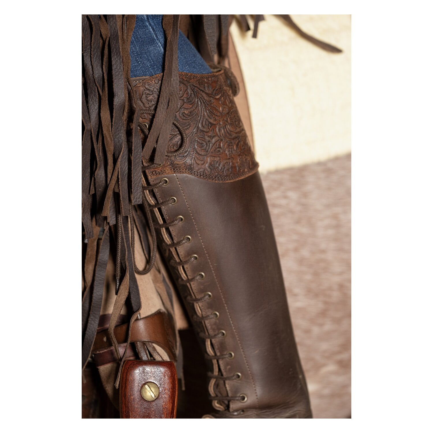Passion 4Q Westernstiefel mit Schnürung &ndash; Ansicht 6