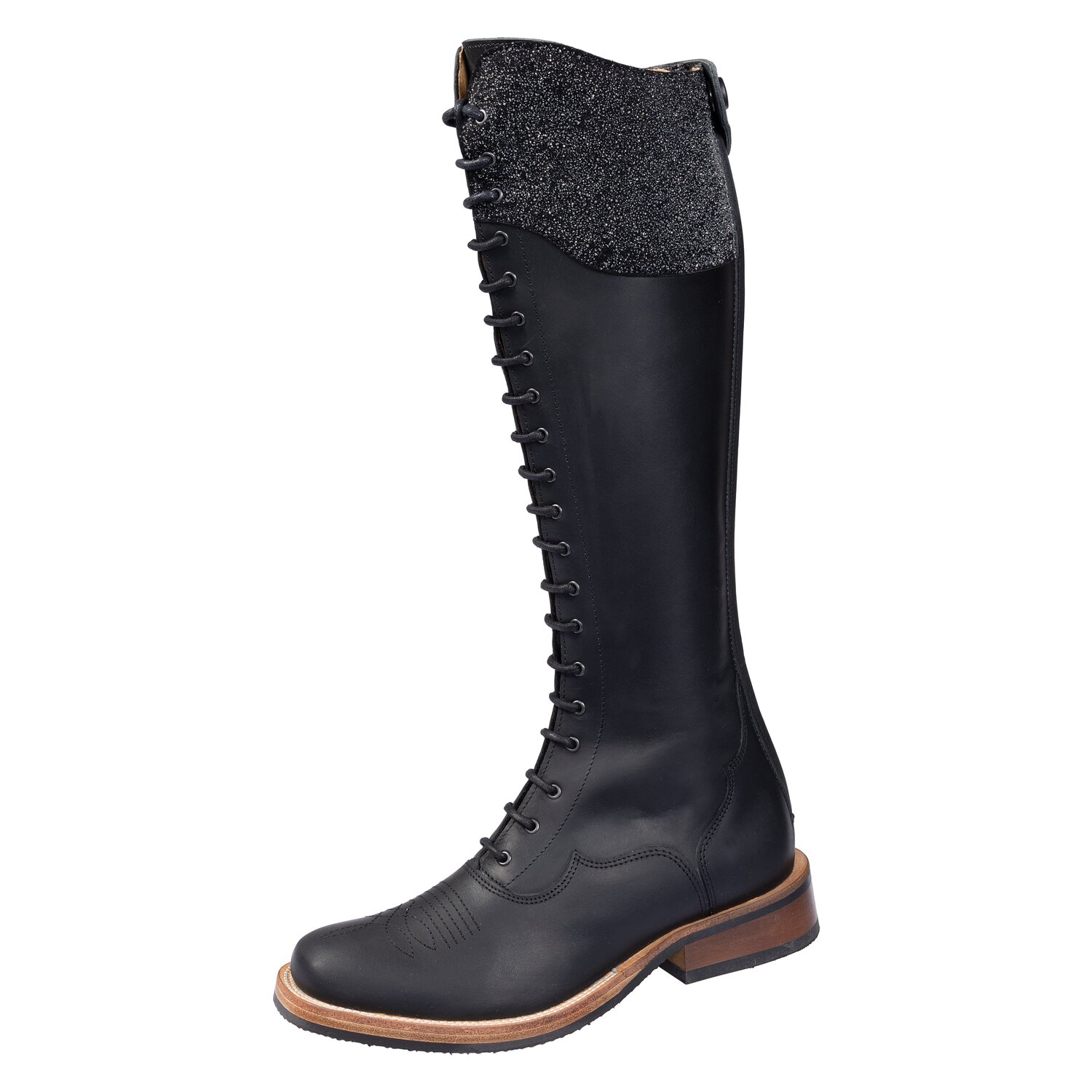 Passion 4Q Westernstiefel mit Schnürung – Ansicht 1