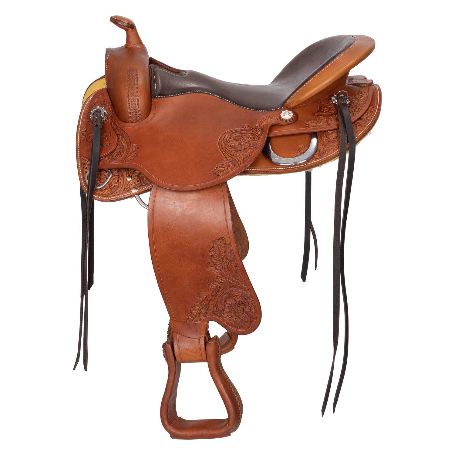 ACAVALLO Westernsattel Freemax – Ansicht 1