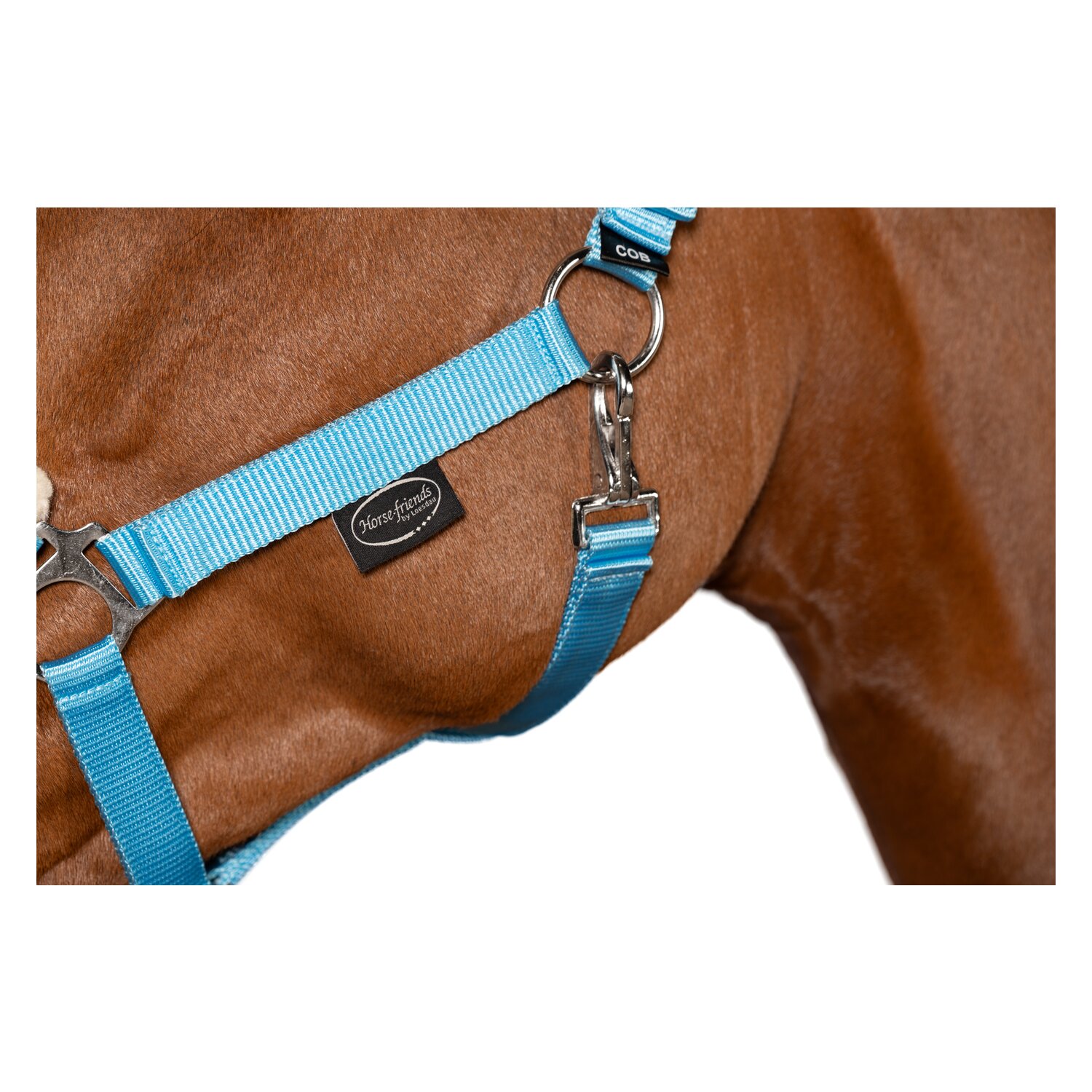 Horse-friends Webhalfter FauxFur Double Pin Buckle &ndash; Ansicht 6