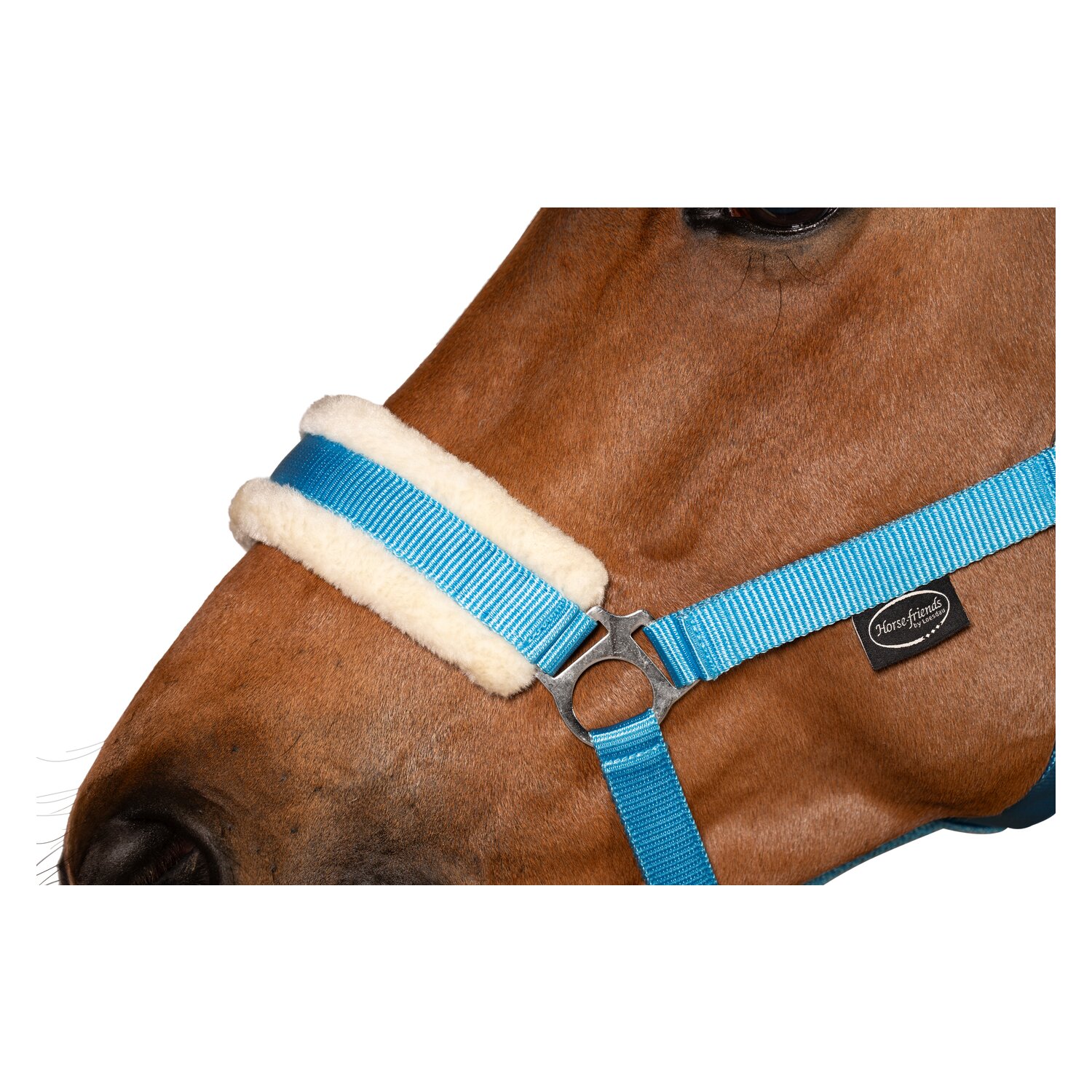 Horse-friends Webhalfter FauxFur Double Pin Buckle &ndash; Ansicht 7
