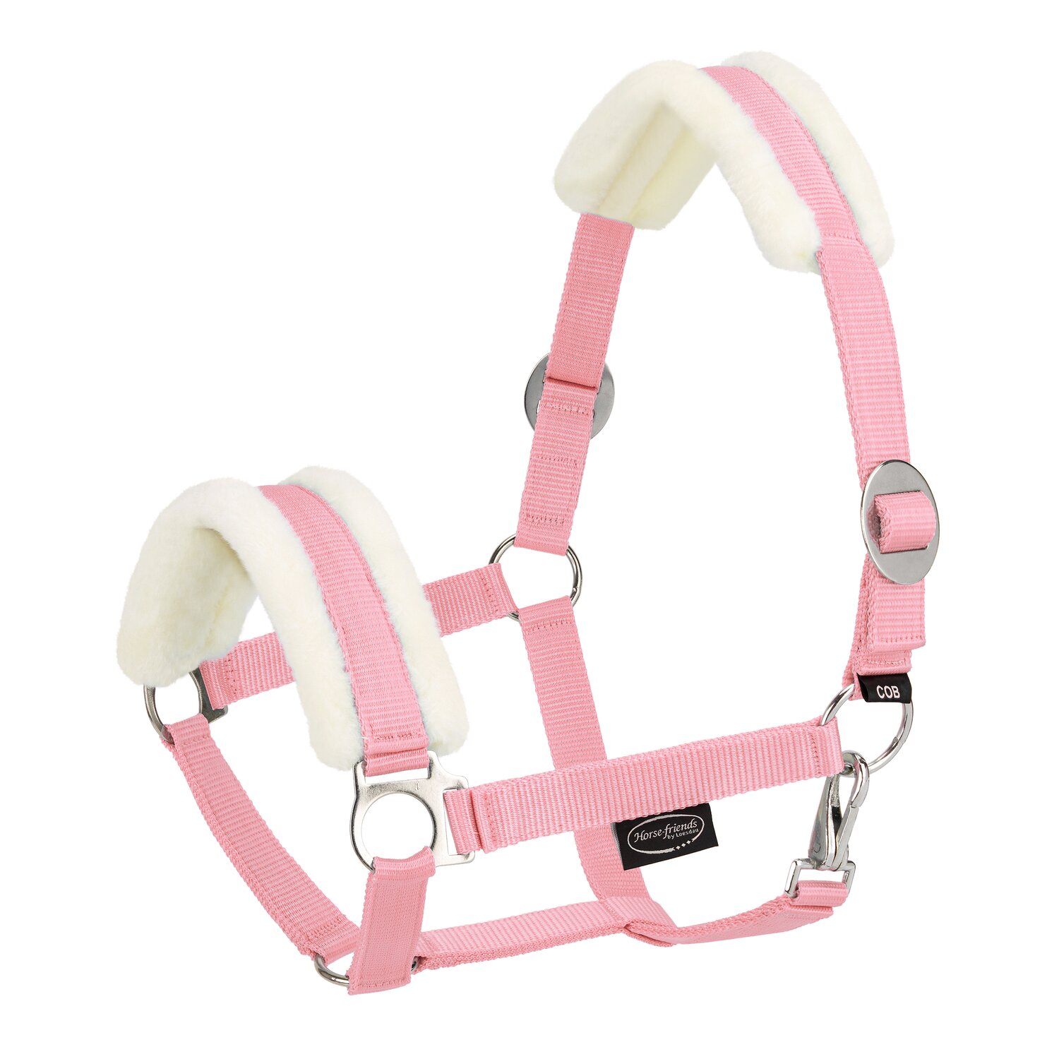 Horse-friends Webhalfter FauxFur Sliding Buckle