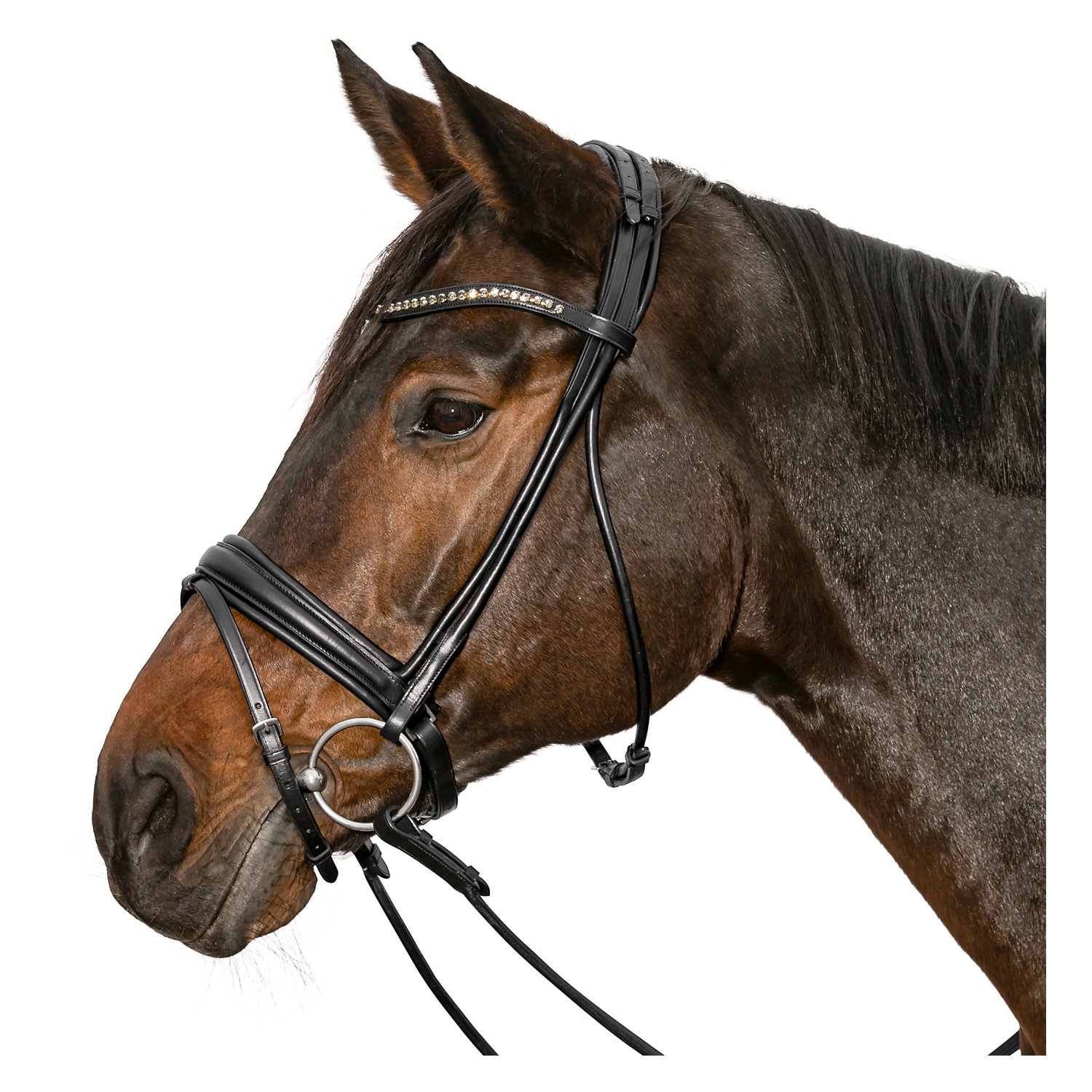 Cheval de Luxe Trensenzaum Montpellier – Ansicht 1