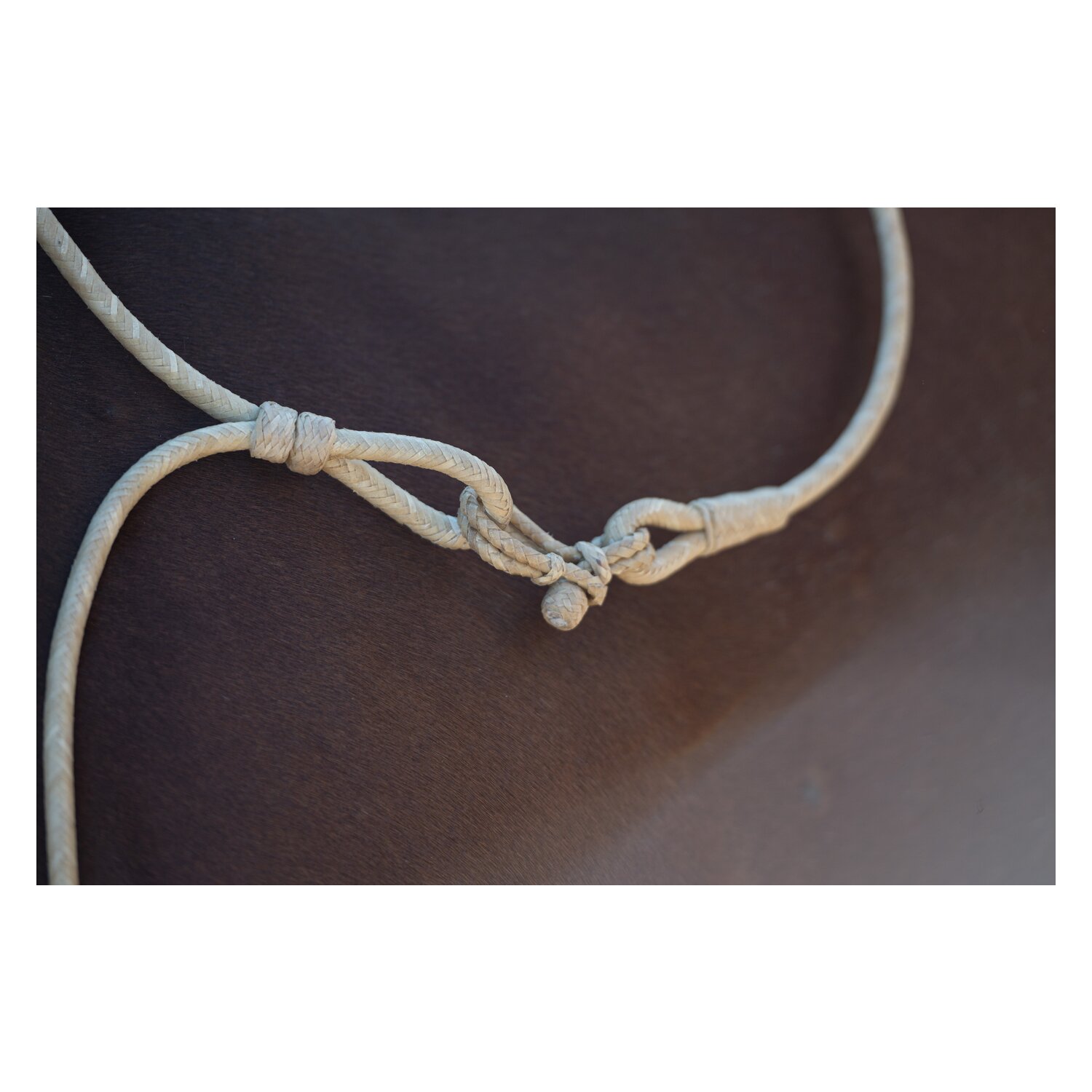 Passion 4Q Westernzügel Romal Reins Rawhide – Ansicht 7