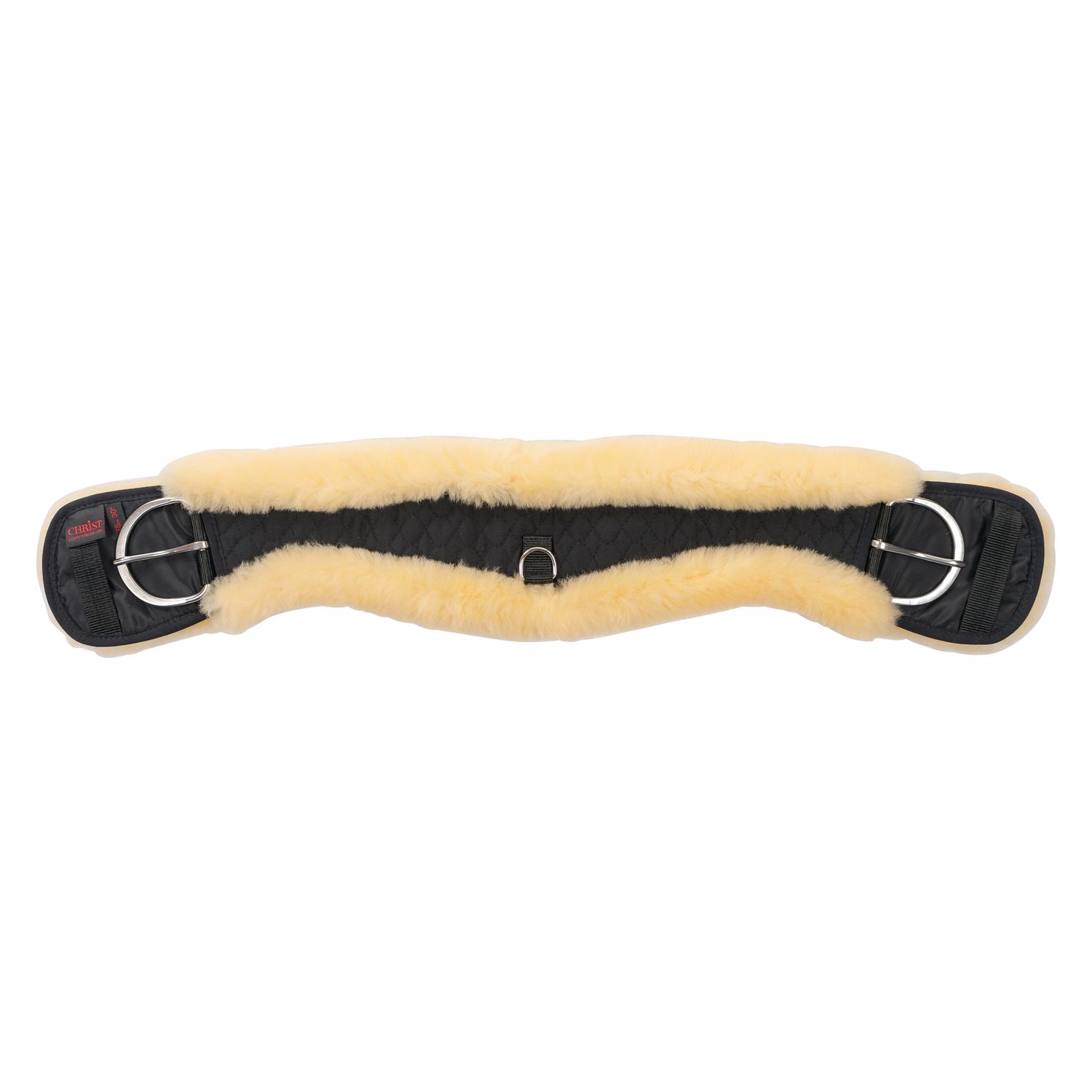 CHRIST Lammfell Western-Mondgurt – Ansicht 1
