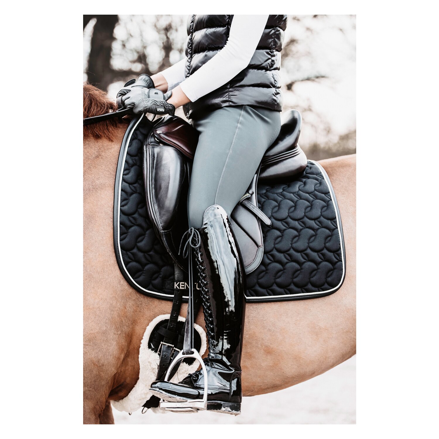 KENTUCKY Lammfell-Kurzgurt – Ansicht 2