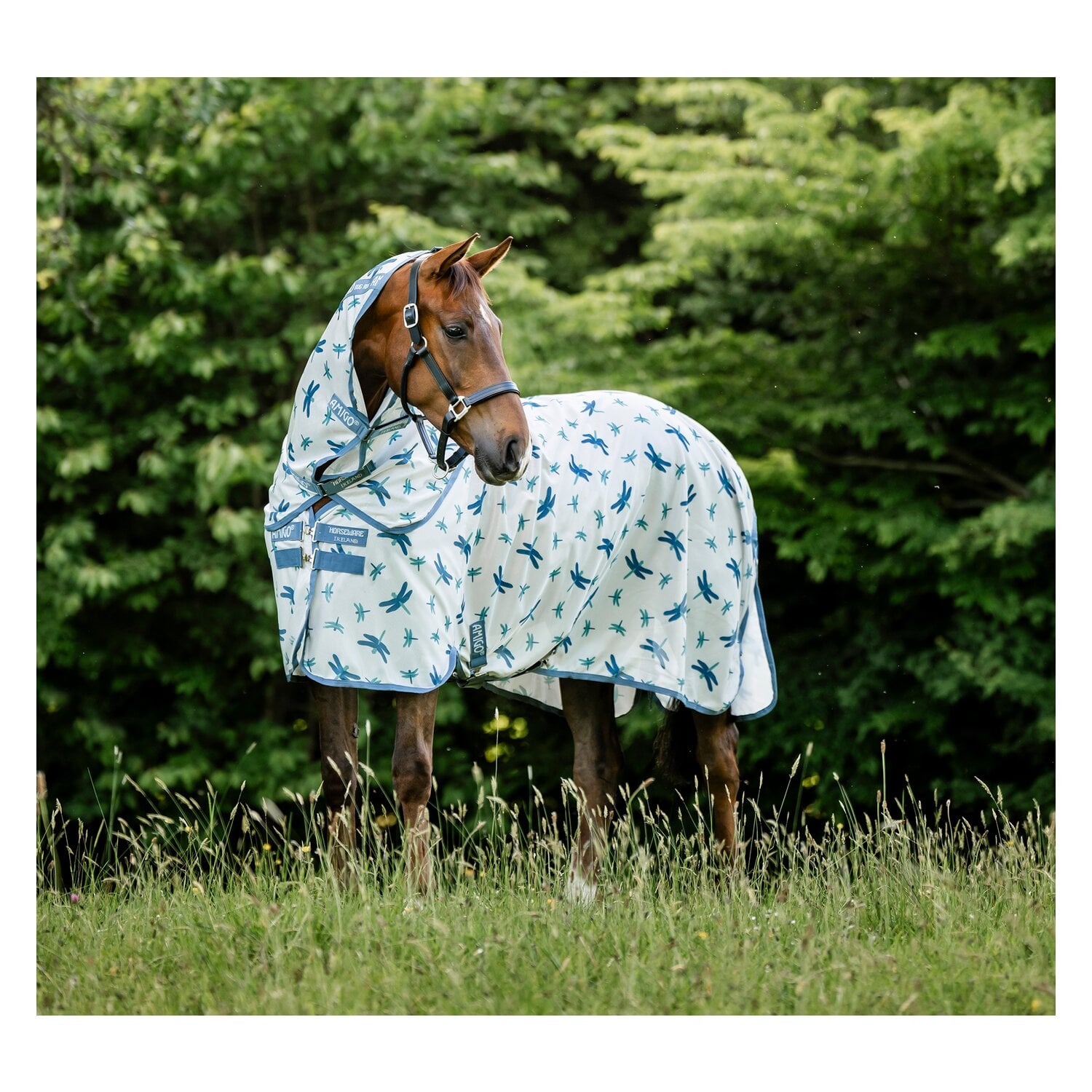 Horseware Fliegendecke Amigo XL Bug Rug &ndash; Ansicht 2