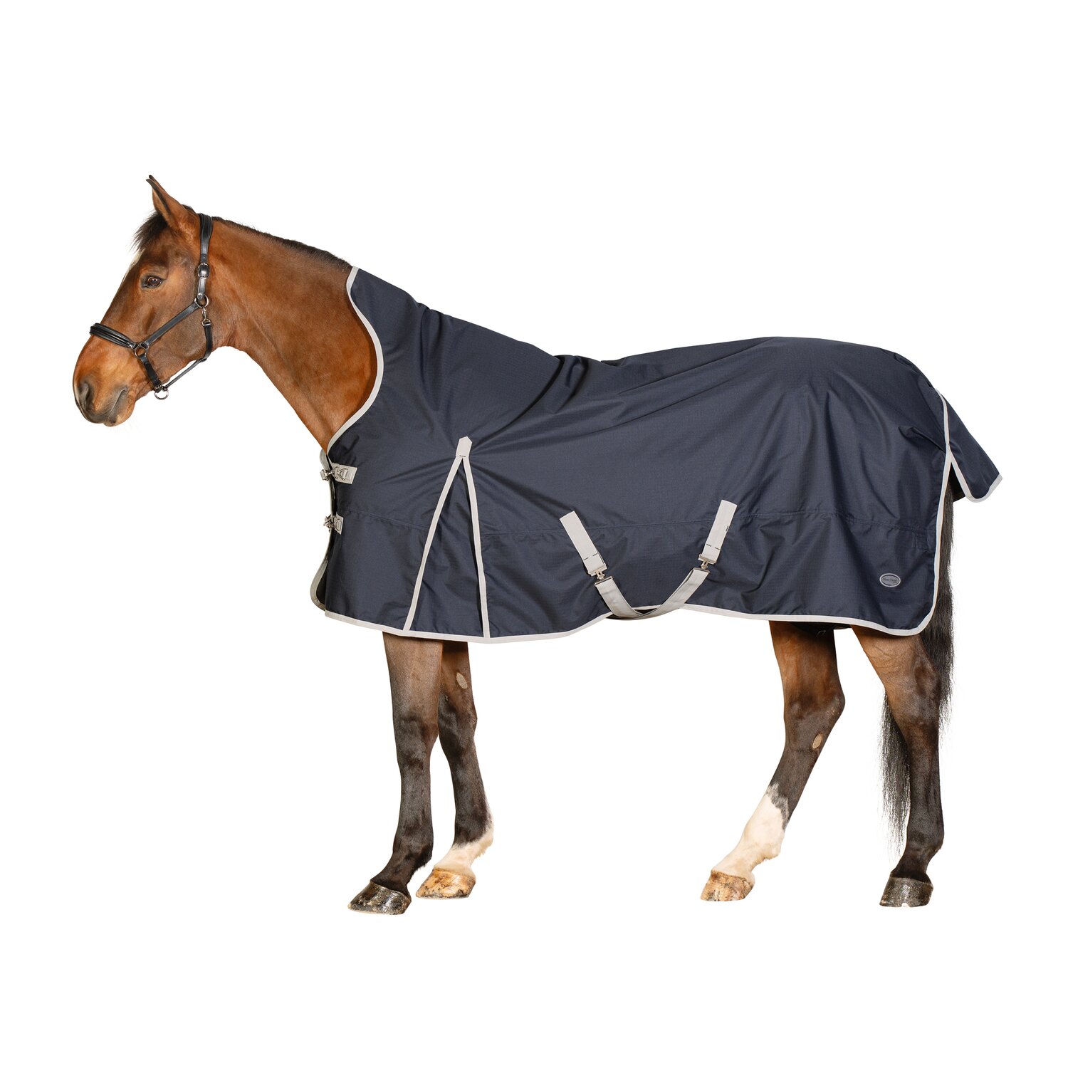 Horse-friends Outdoordecke Hamburg High Neck I, 100 g &ndash; Ansicht 1
