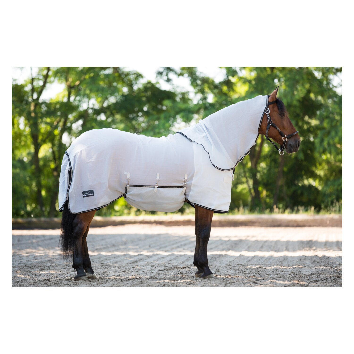 EQUINE-MICROTEC Outdoor-Fliegendecke SHIELD – Ansicht 1
