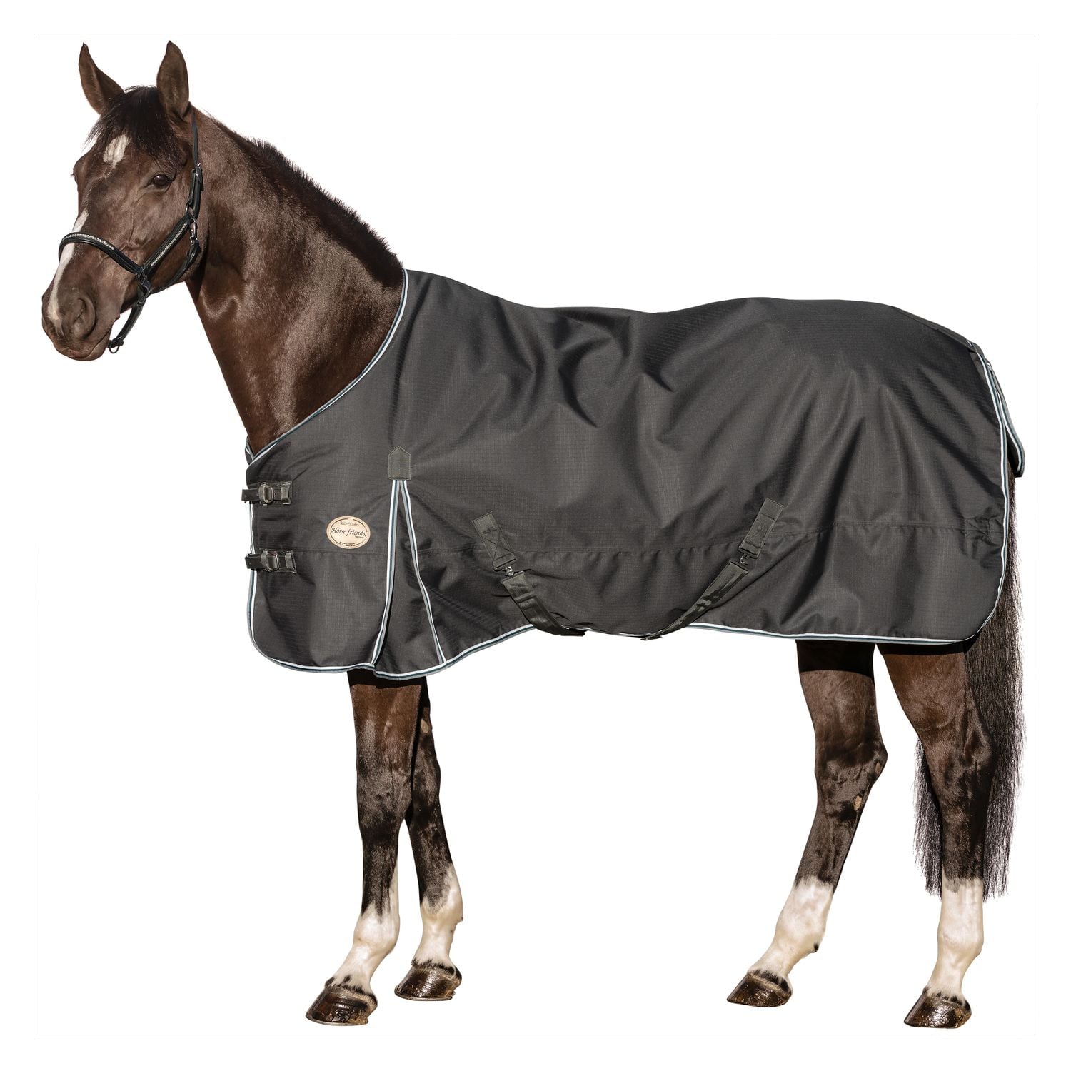 Horse-friends Outdoordecke Hamburg 100 g – Ansicht 1