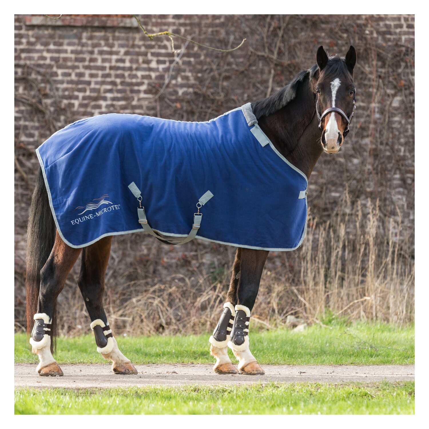 EQUINE-MICROTEC Abschwitzdecke Flanell Touch – Ansicht 4