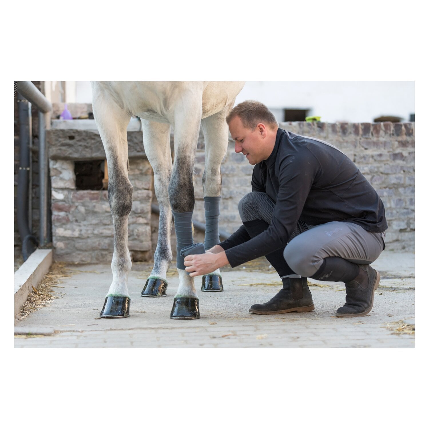 EQUINE-MICROTEC Fleece Bandagen CLASSIC &ndash; Ansicht 6