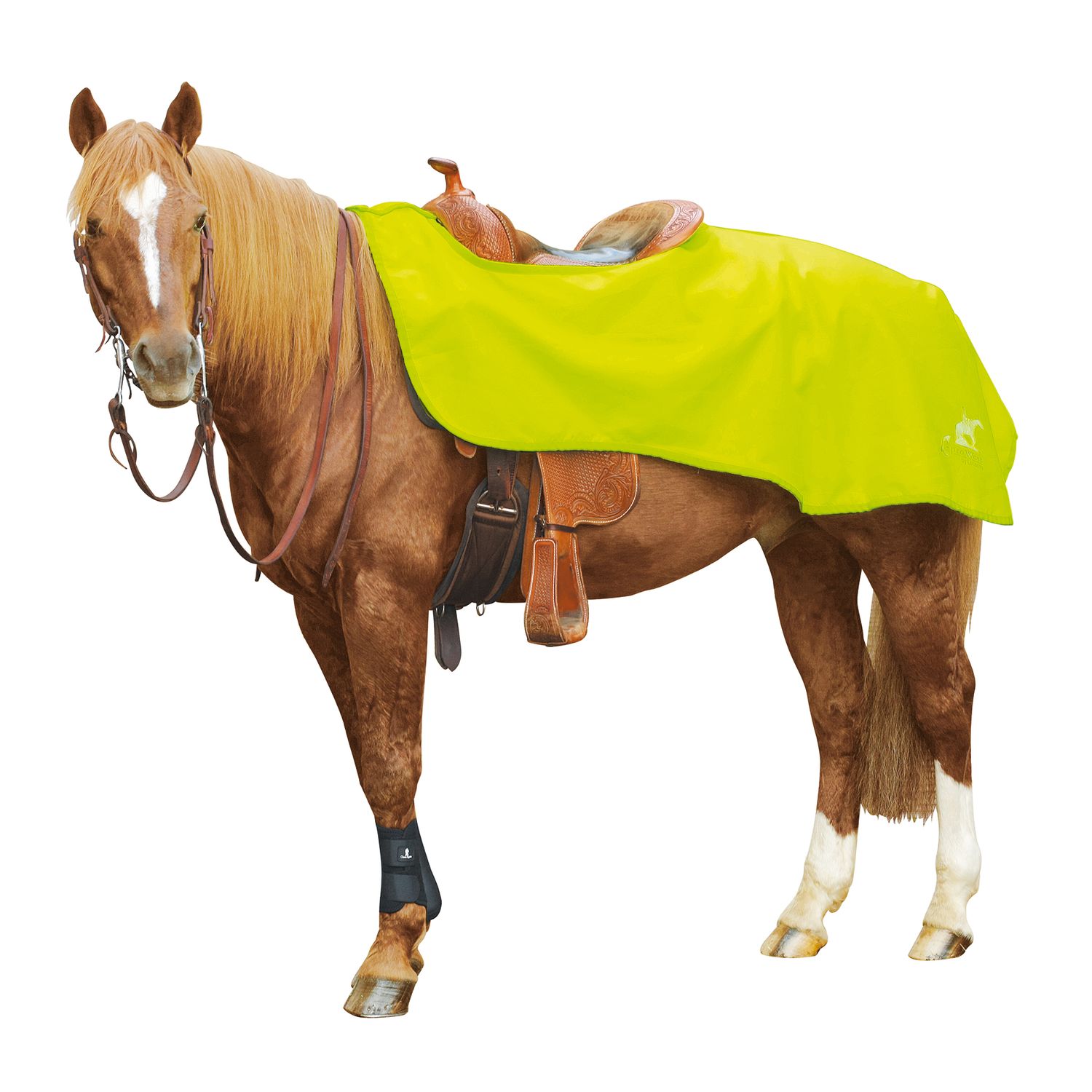 L-pro West Reflex-Ausreitdecke Western – Ansicht 1