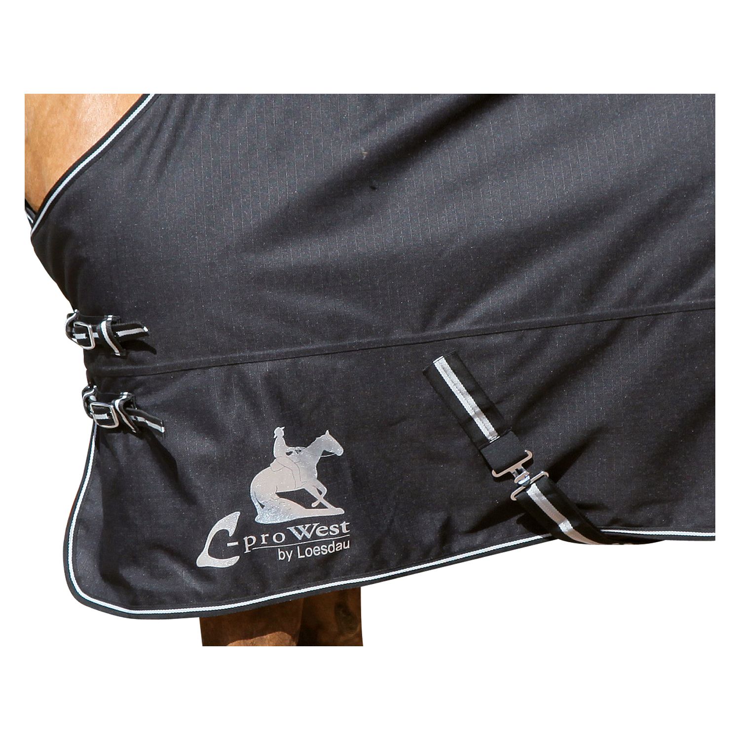 L-pro West Paddock- und Outdoordecke – Ansicht 3