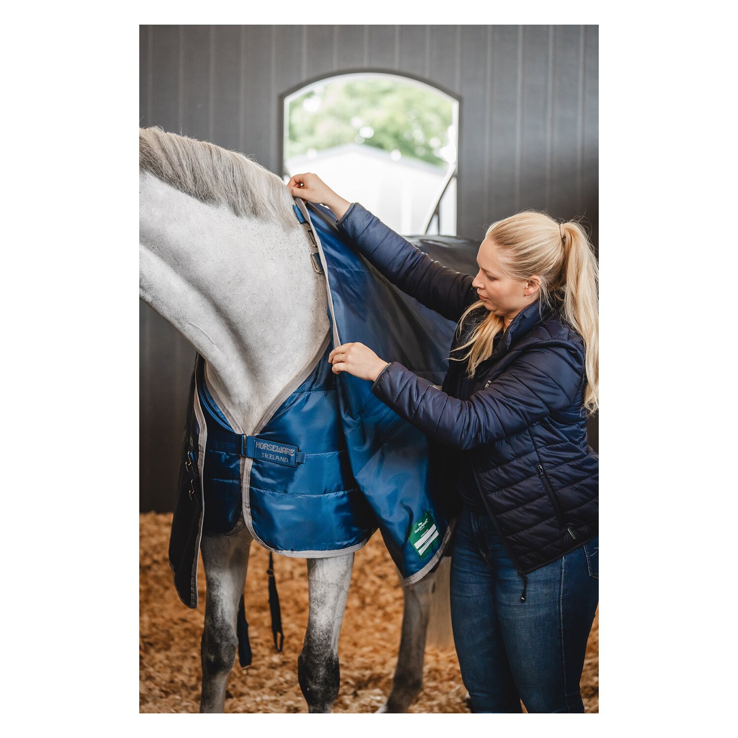 HORSEWARE Unterdecke Ionic Therapy Liner 50g – Ansicht 3