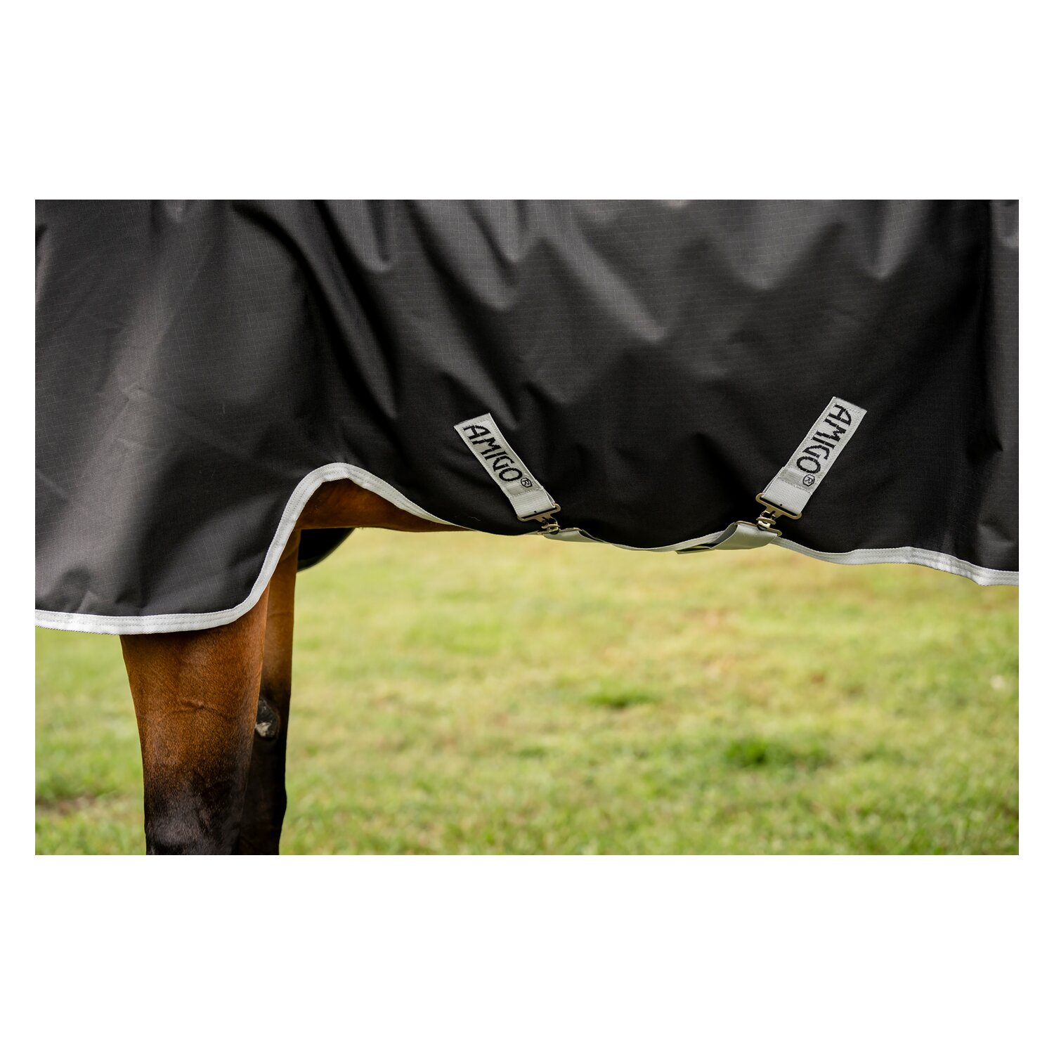 HORSEWARE Outdoordecke AMIGO Ripstop 900D Quarter Plus Turnout Horse Plus, 200g &ndash; Ansicht 3
