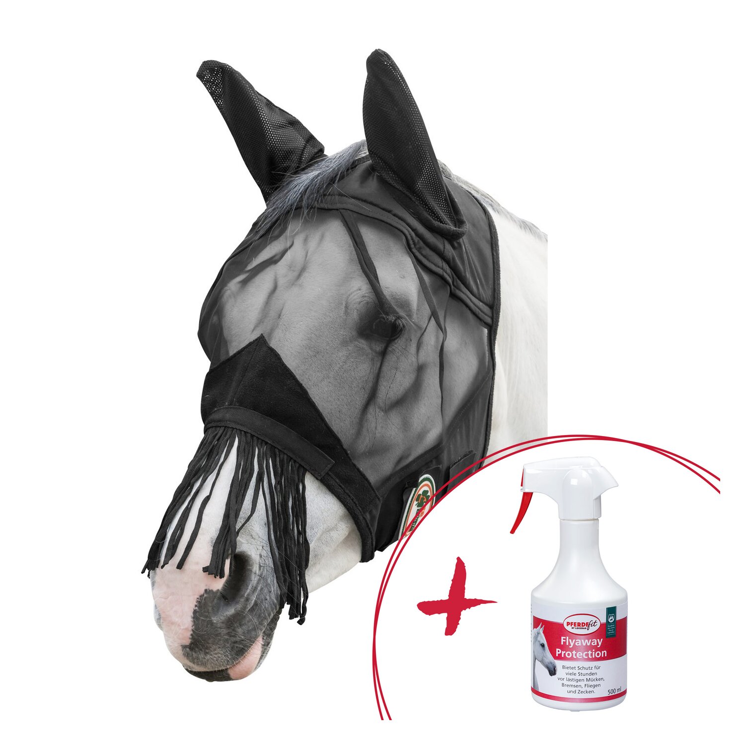 IRISh INNOVATION Set Fliegenschutz, Fliegenmaske + Flyaway Protection – Ansicht 3