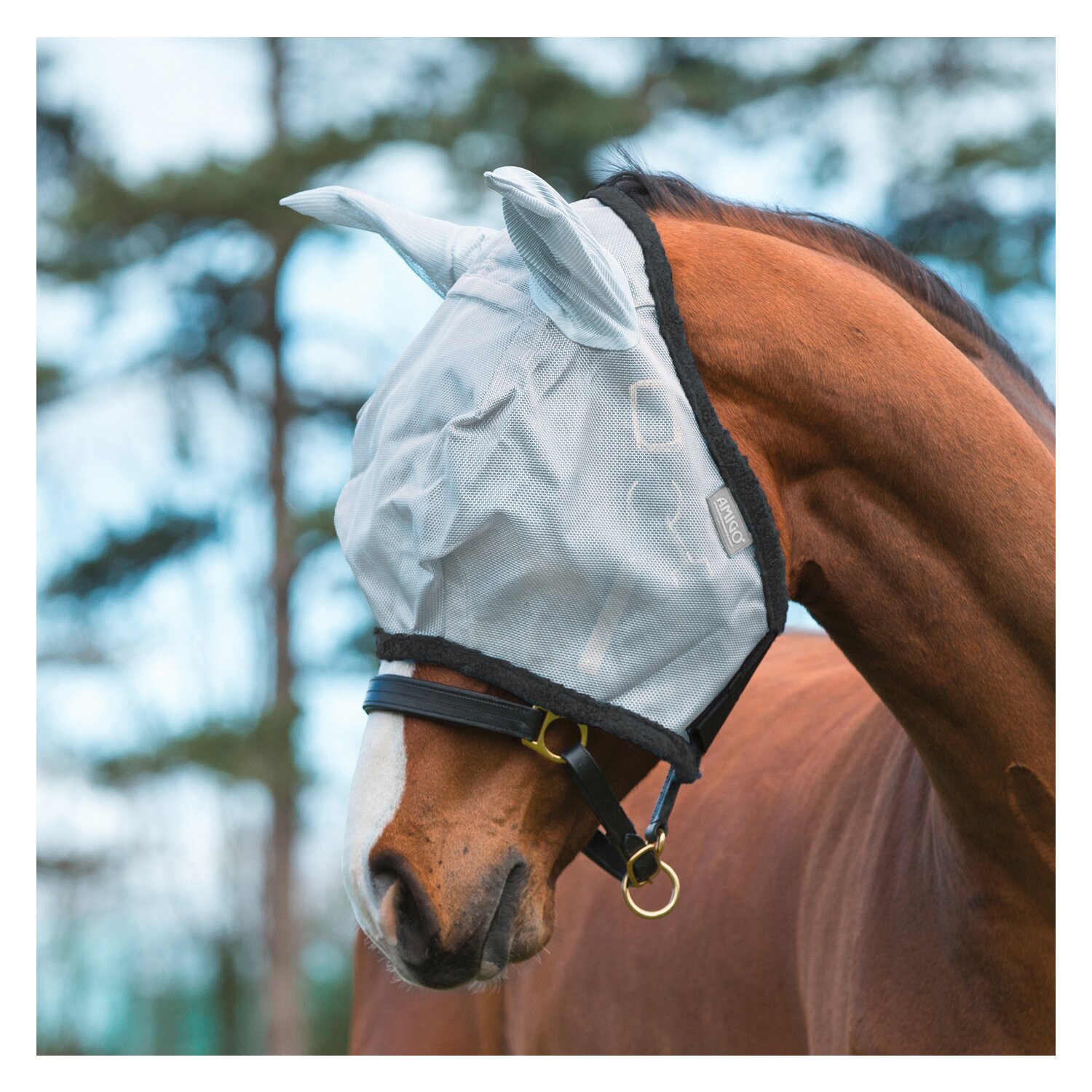 Horseware Fliegenmaske AMIGO Fly Mask – Ansicht 1