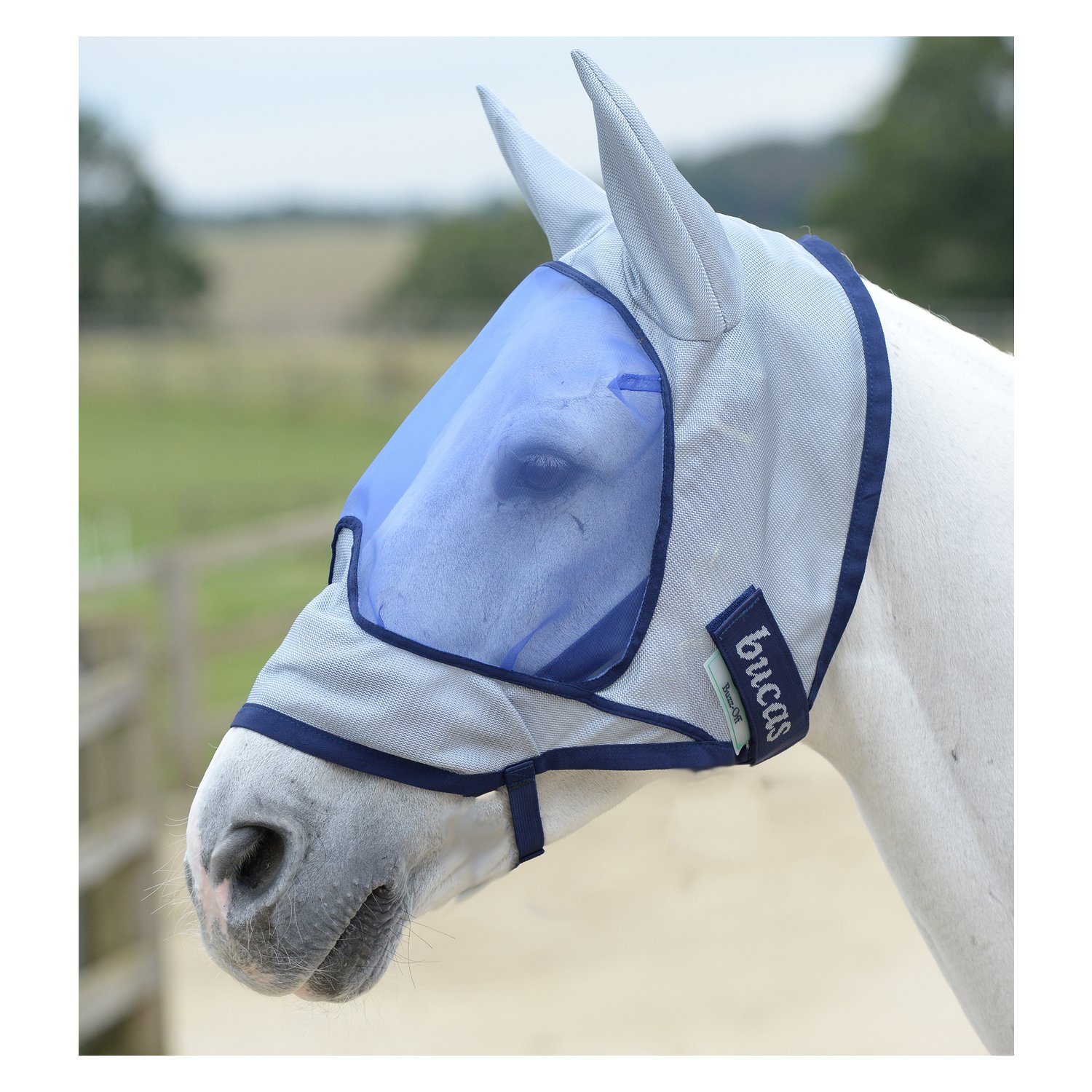 bucas Fliegenmaske Buzz-Off Deluxe – Ansicht 1