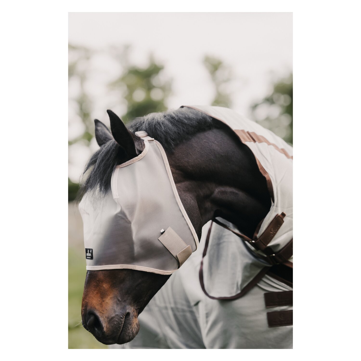 KENTUCKY Fliegenmaske Classic ohne Ohren – Ansicht 1