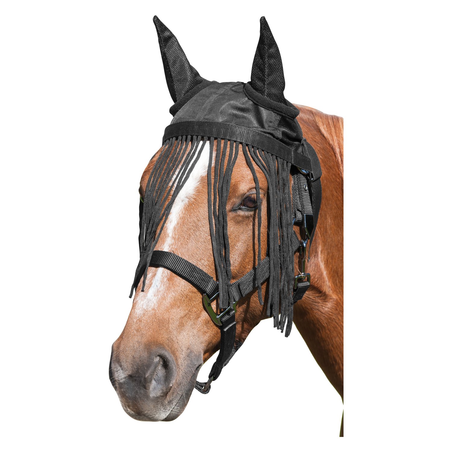 IRISh INNOVATION Fliegenhaube mit Fransenstirnband – Ansicht 1