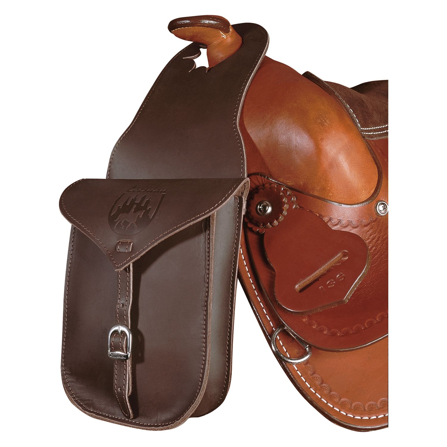 Loesdau Einzel-Hornsatteltasche – Ansicht 1