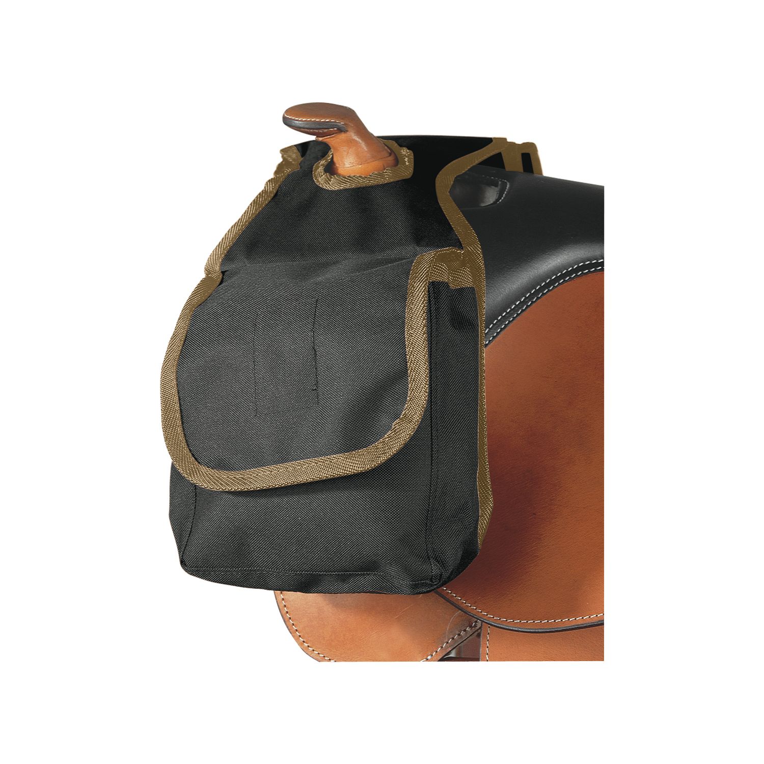 Loesdau Western-Doppel-Horntasche – Ansicht 1