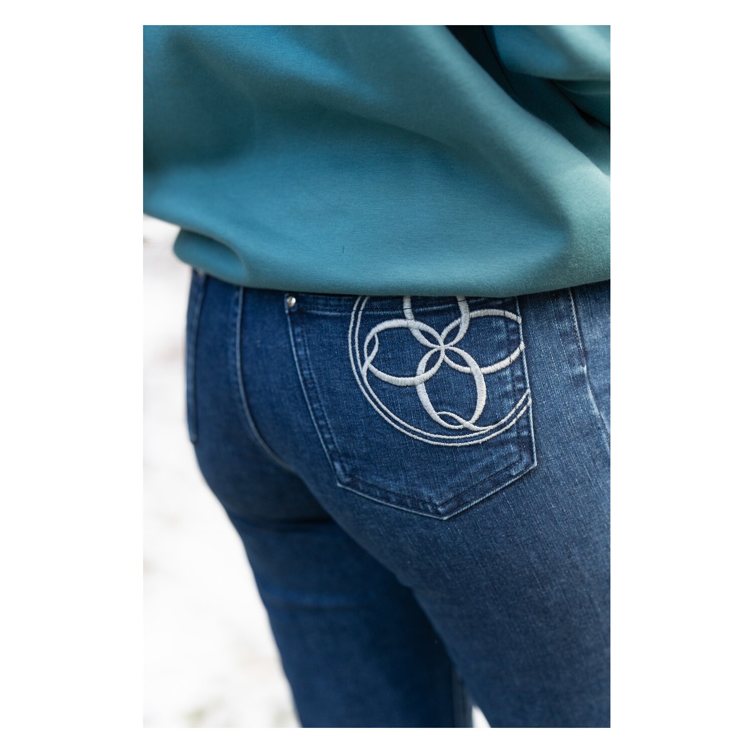 Passion 4Q Jeanshose Slim Straight – Ansicht 5