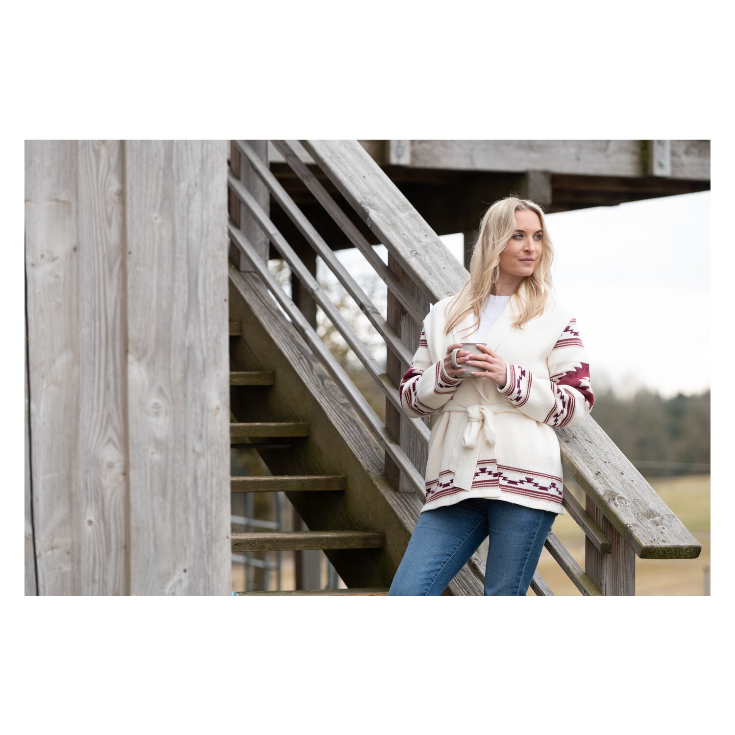 ARIAT Jacke Westward Wrap Sweater – Ansicht 5