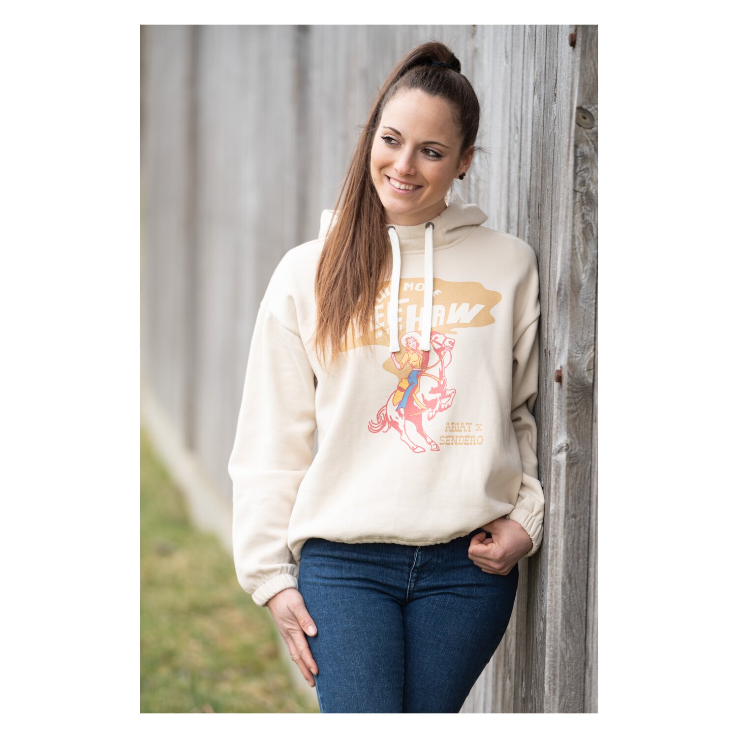 ARIAT Hoodie Essential Sendero Yeehaw – Ansicht 3