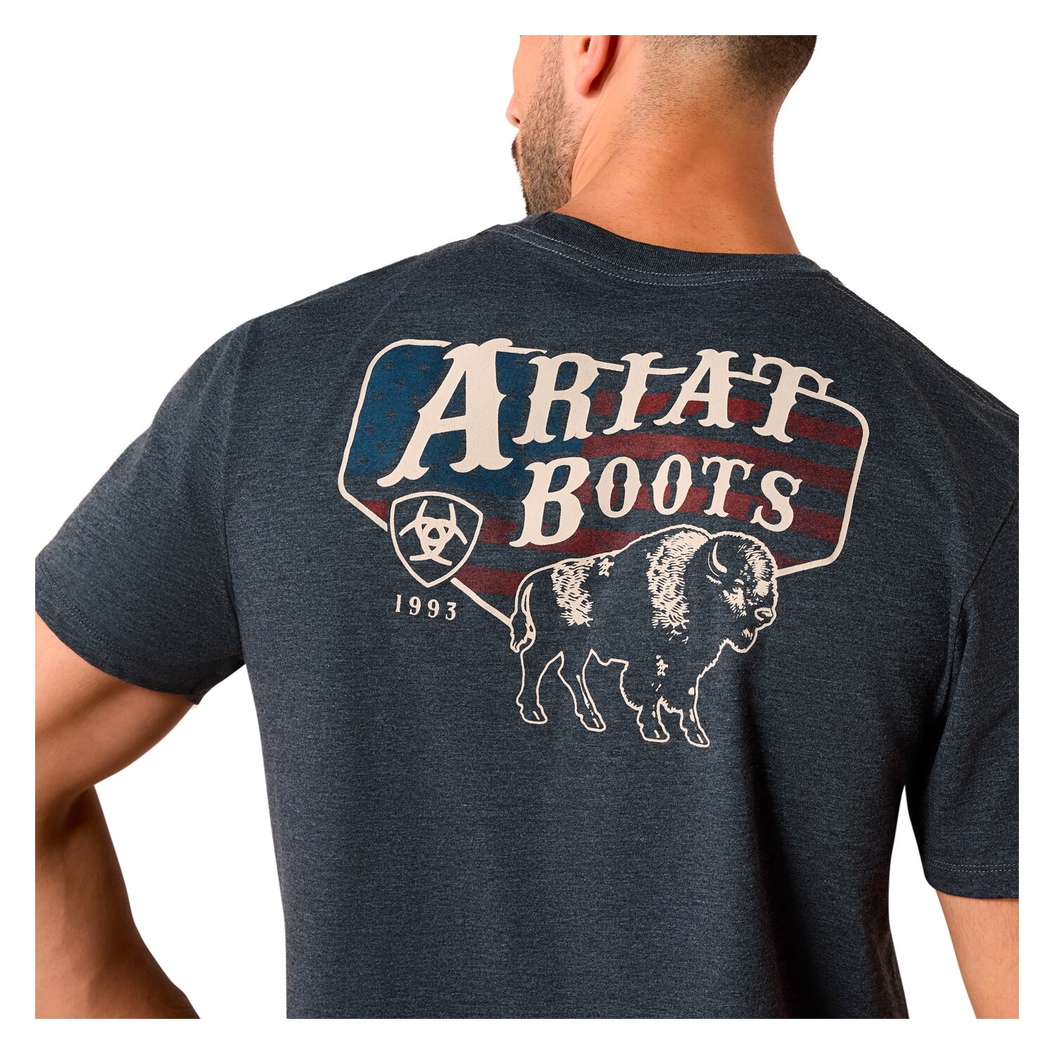 ARIAT T-Shirt American Bison &ndash; Ansicht 4