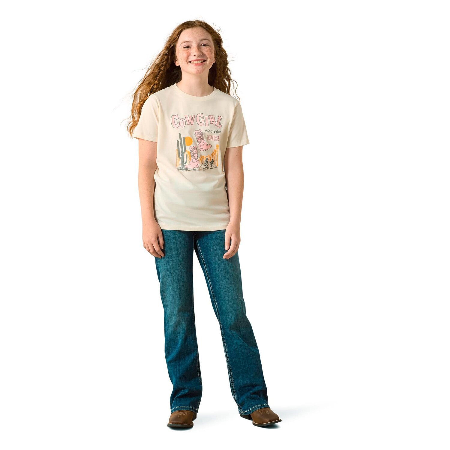 ARIAT T-Shirt Cowgirl Wibes Tee kids &ndash; Ansicht 3