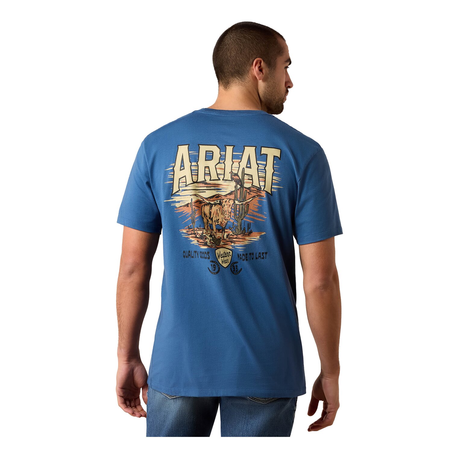 ARIAT T-Shirt Lone Longhorn &ndash; Ansicht 2