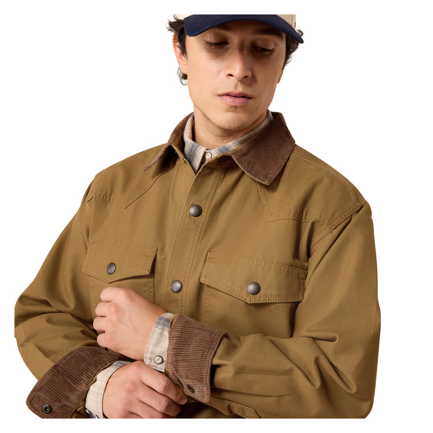 ARIAT Hemdjacke Retro Canvas Shirt Jacket &ndash; Ansicht 5