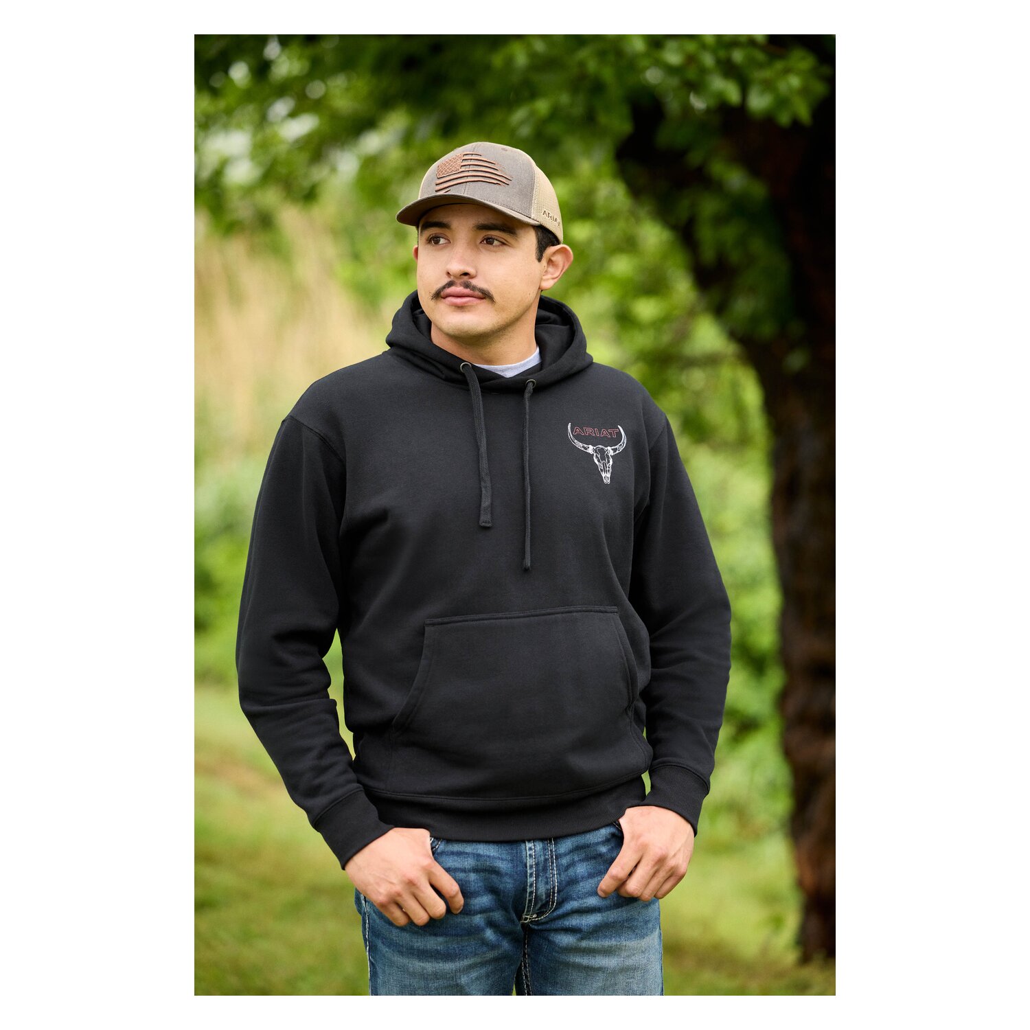 ARIAT Hoodie Bison Bureau &ndash; Ansicht 6