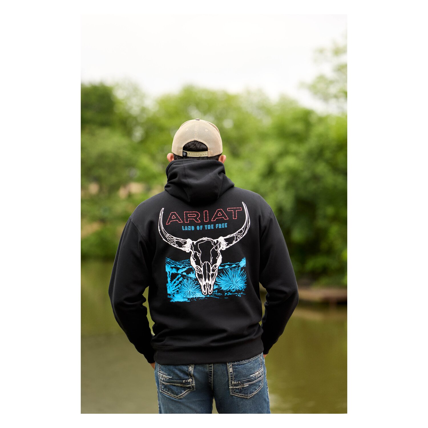 ARIAT Hoodie Bison Bureau &ndash; Ansicht 8
