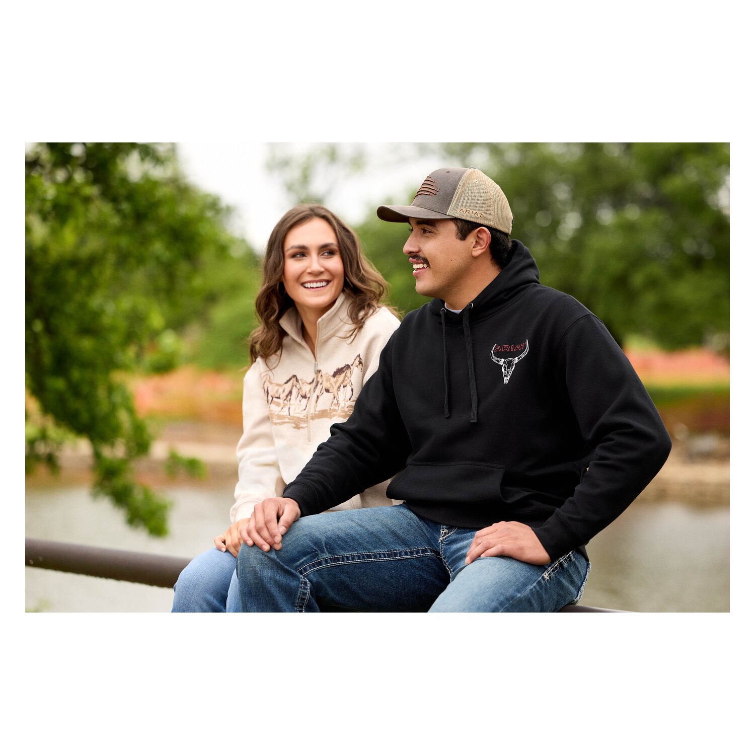 ARIAT Hoodie Bison Bureau &ndash; Ansicht 7